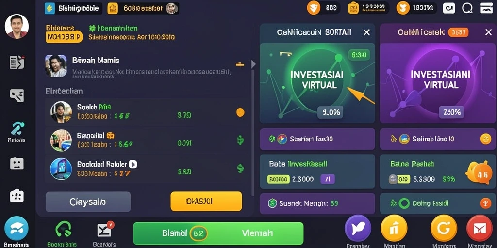 Tangkapan layar menggambarkan antarmuka pengguna yang intuitif.
