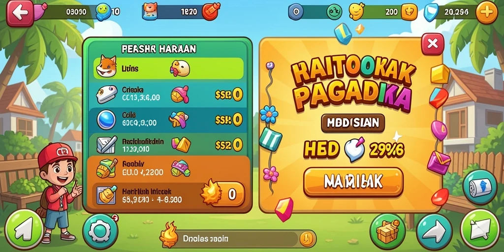 Aksi seru di level yang menantang.