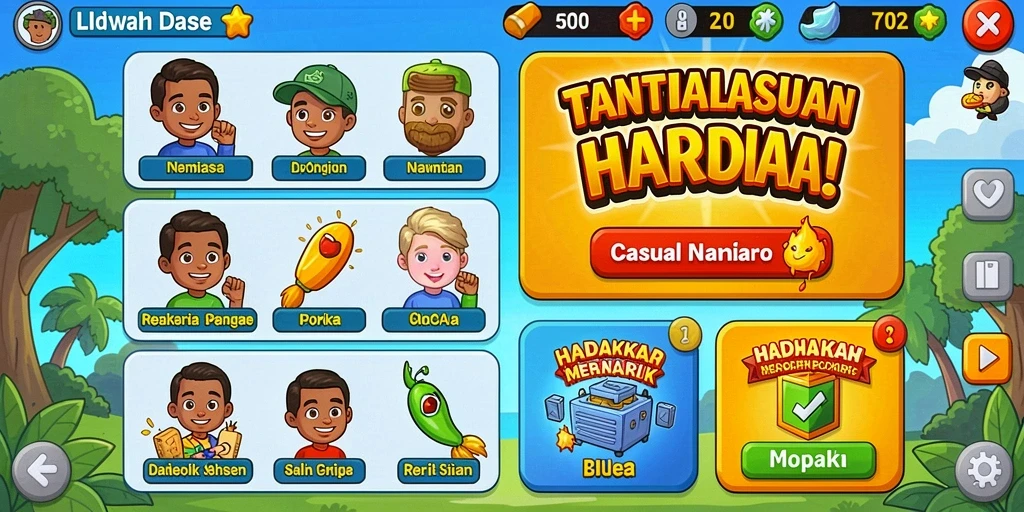 Mode multiplayer yang penuh keseruan.