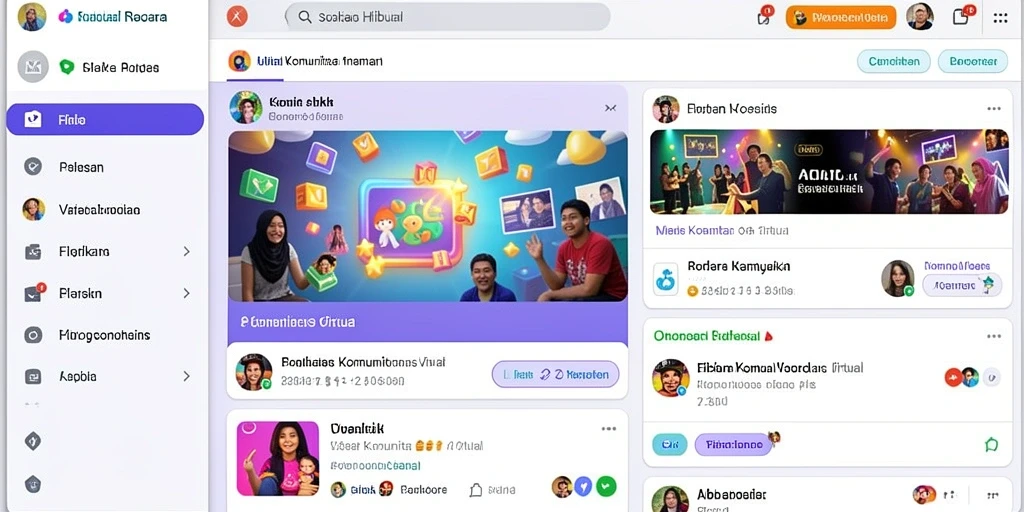 Screenshot menggambarkan mode multiplayer yang seru.
