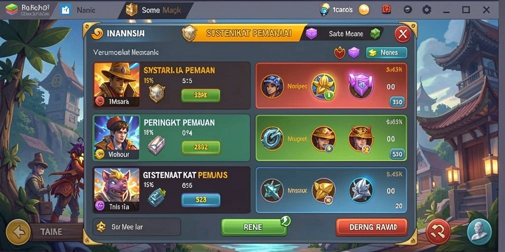 Screenshot dari event menarik dengan hadiah fantastis.
