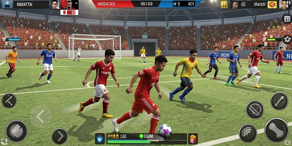 Interaksi sosial yang seru dengan pemain lain.