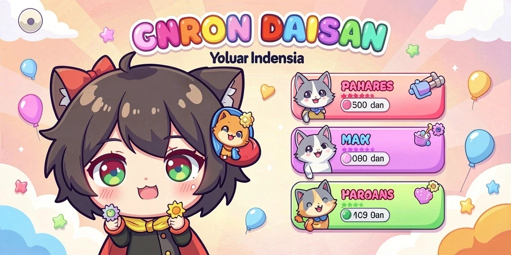 Latar belakang grafis yang indah dan memikat.